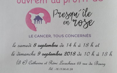 Visite des jardins de Brucan au profit de Presqu&rsquo;île en Rose