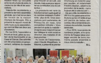 Presse de la Manche – 3 avril 2019