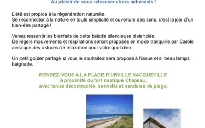 Balade Santé vendredi 25 juin 2021 à 14h30