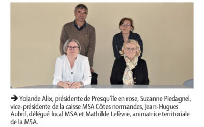 Article Presse de La Manche – Octobre 2022