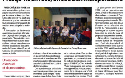 Article Presse de La Manche – Mars 2023
