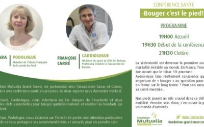 Conférence « Bouger c’est le pied ! »