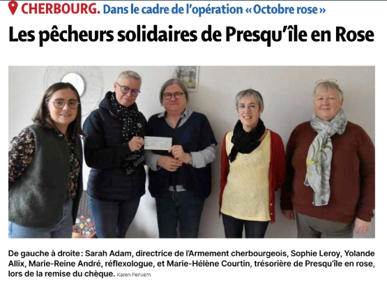 Les pêcheurs solidaires de Presqu’ïle en Rose