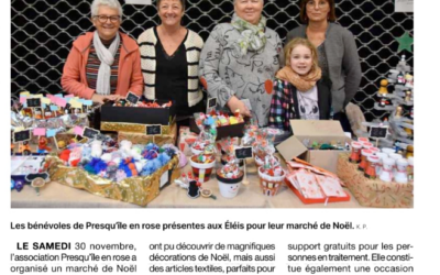 Presqu’île en rose a fêté Noël aux Éléis