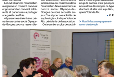 Un moment convivial autour de la galette des Rois