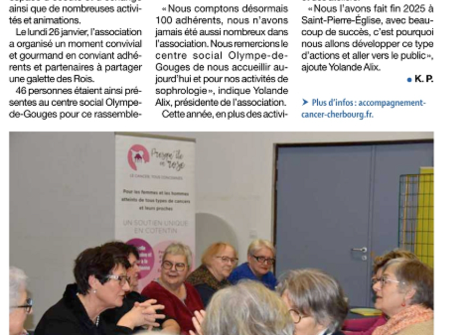 Un moment convivial autour de la galette des Rois