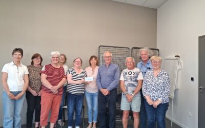 L’association Arts Créatifs de Bretteville soutient Presqu’île en Rose